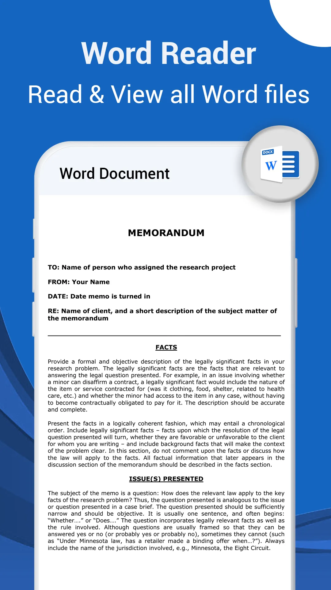 Docx Reader - Documents Viewer | Indus Appstore | Screenshot