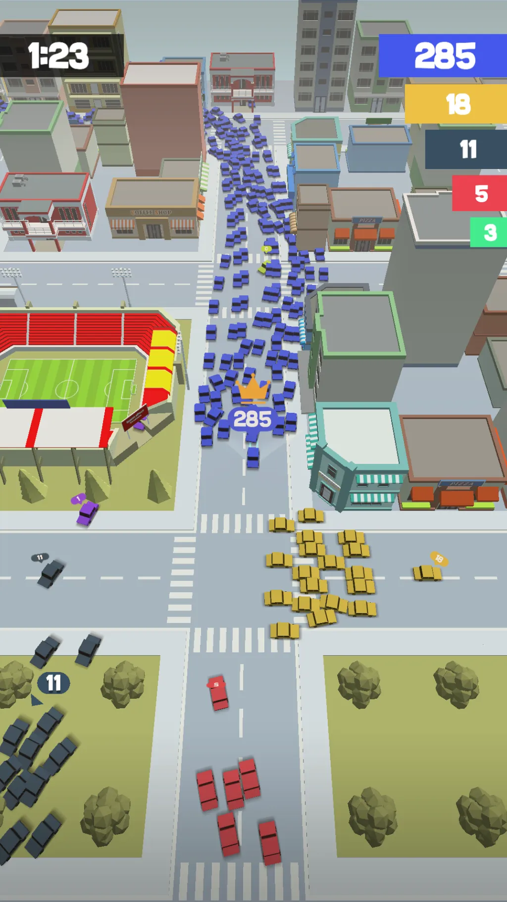 Crowd Drift Cars City io | Indus Appstore | Screenshot