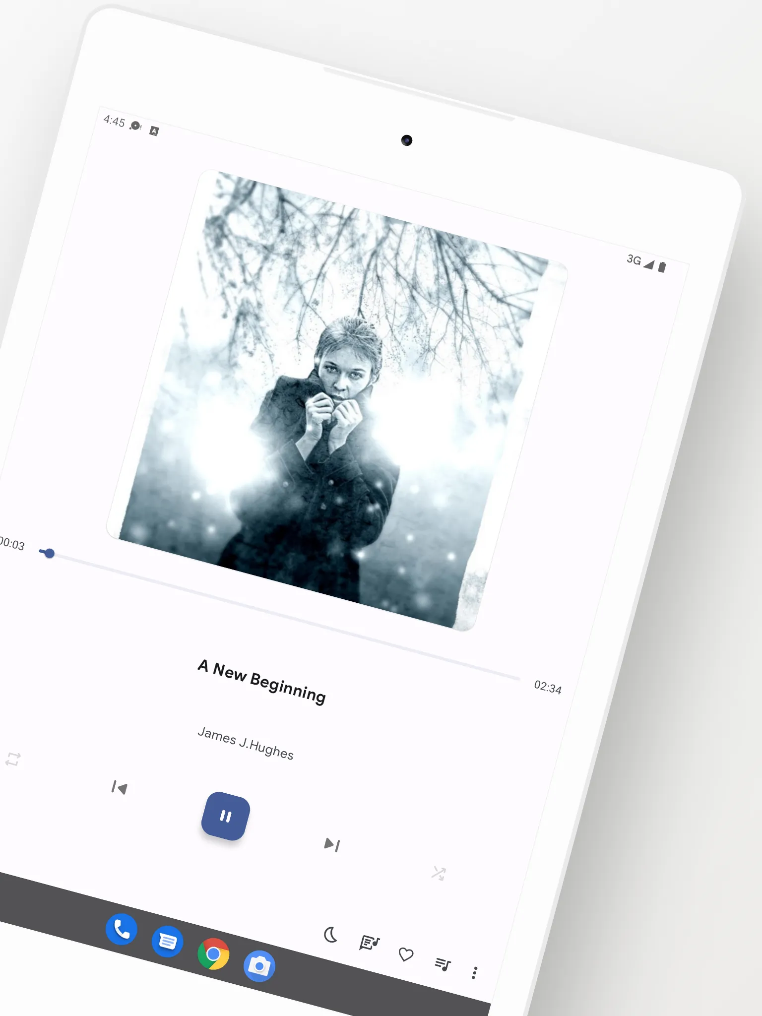 Blu Music Player | Indus Appstore | Screenshot