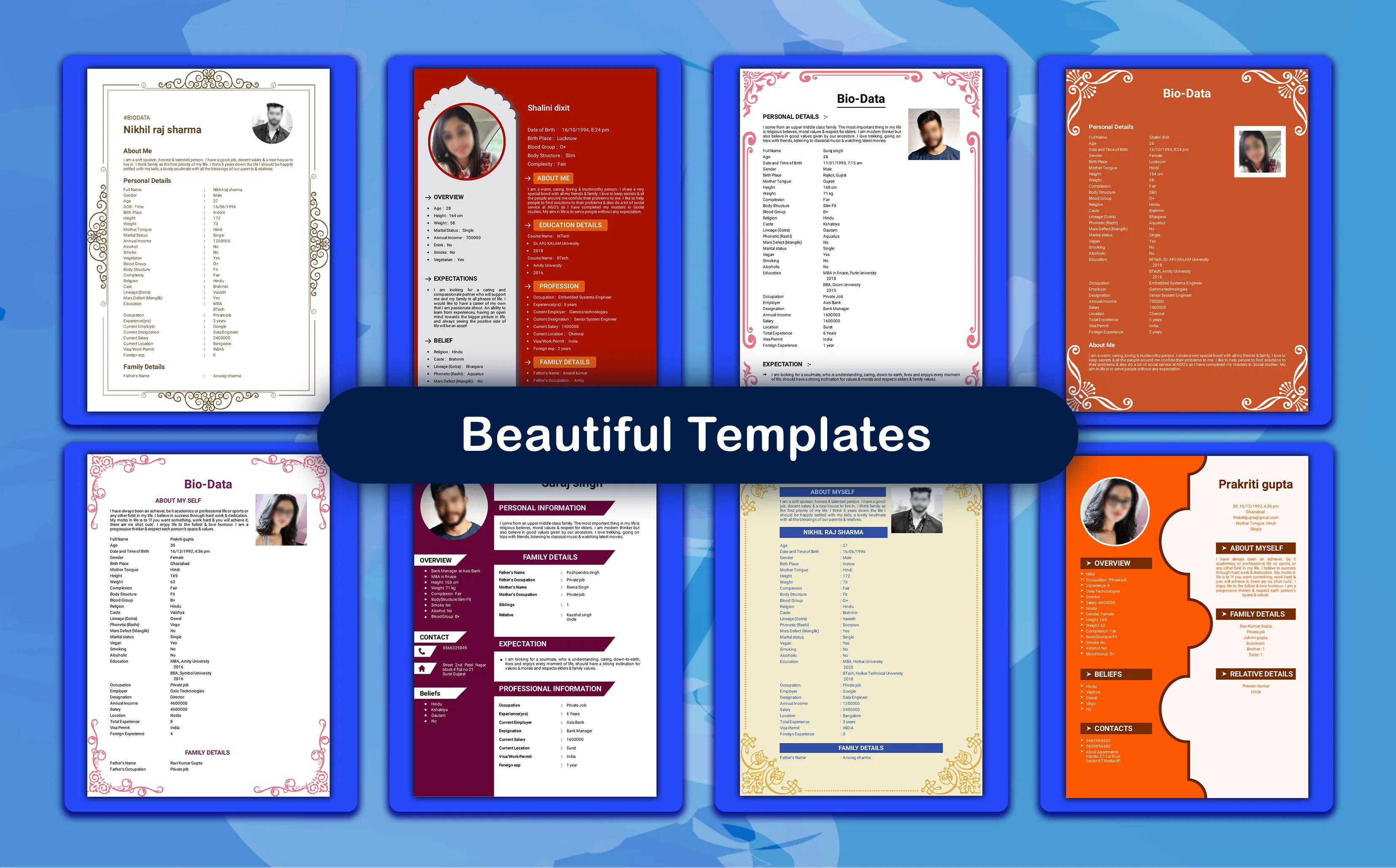 Marriage Biodata Maker 2025 | Indus Appstore | Screenshot