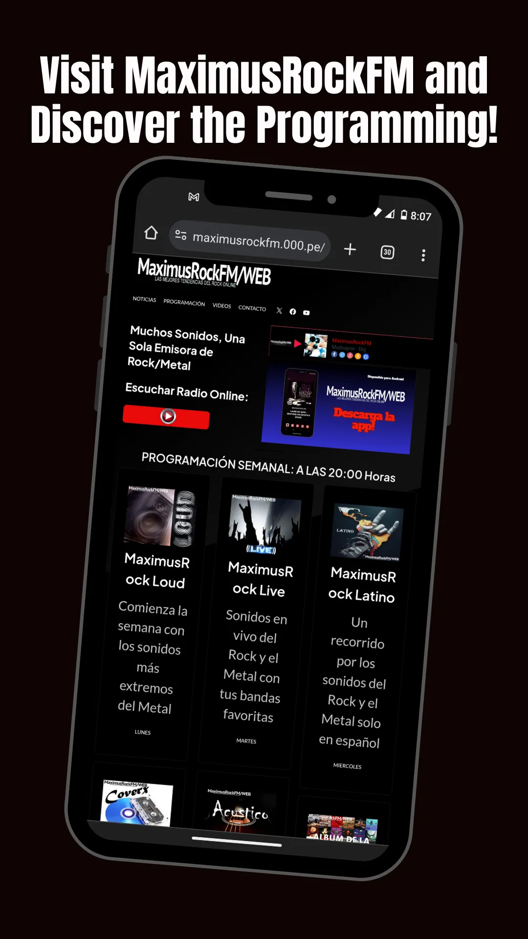 MaximusRockFM | Indus Appstore | Screenshot