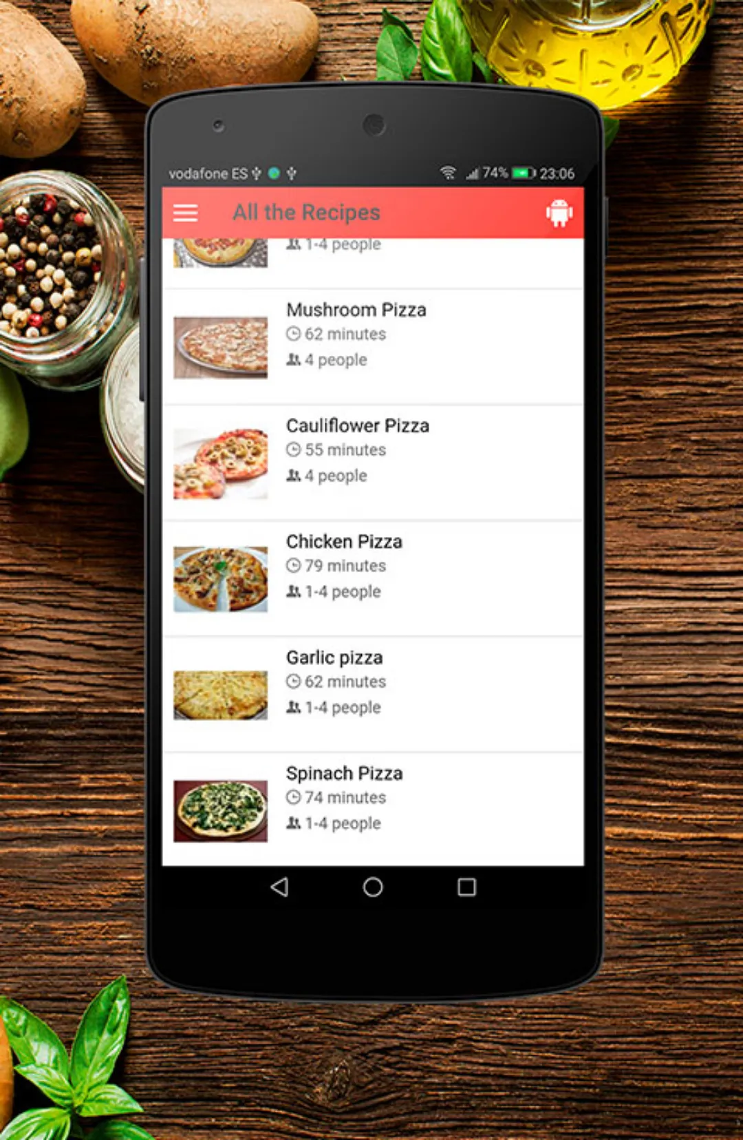 Pasta Recipes | Indus Appstore | Screenshot