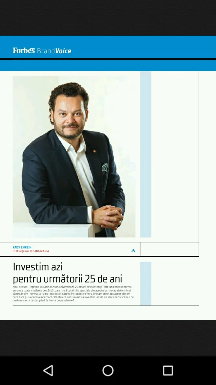 Forbes Romania | Indus Appstore | Screenshot