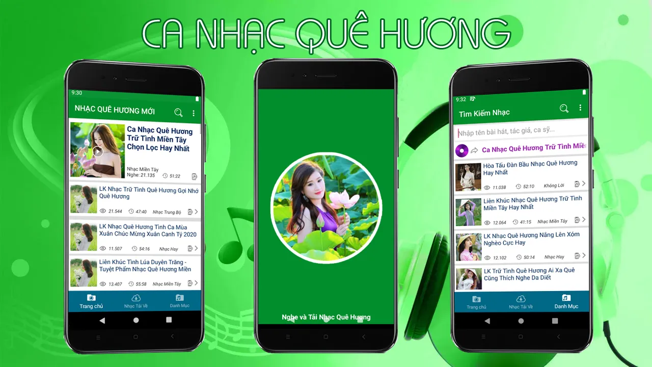 Nhạc Quê Hương - Nhạc Đồng Quê | Indus Appstore | Screenshot