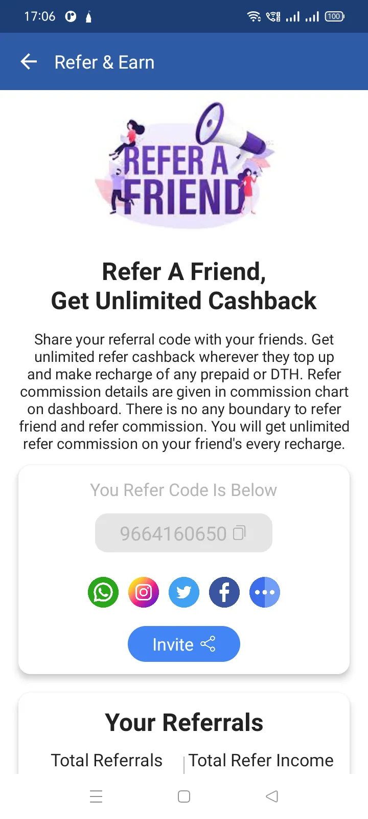 Recharge Cashback & Bill Pay | Indus Appstore | Screenshot