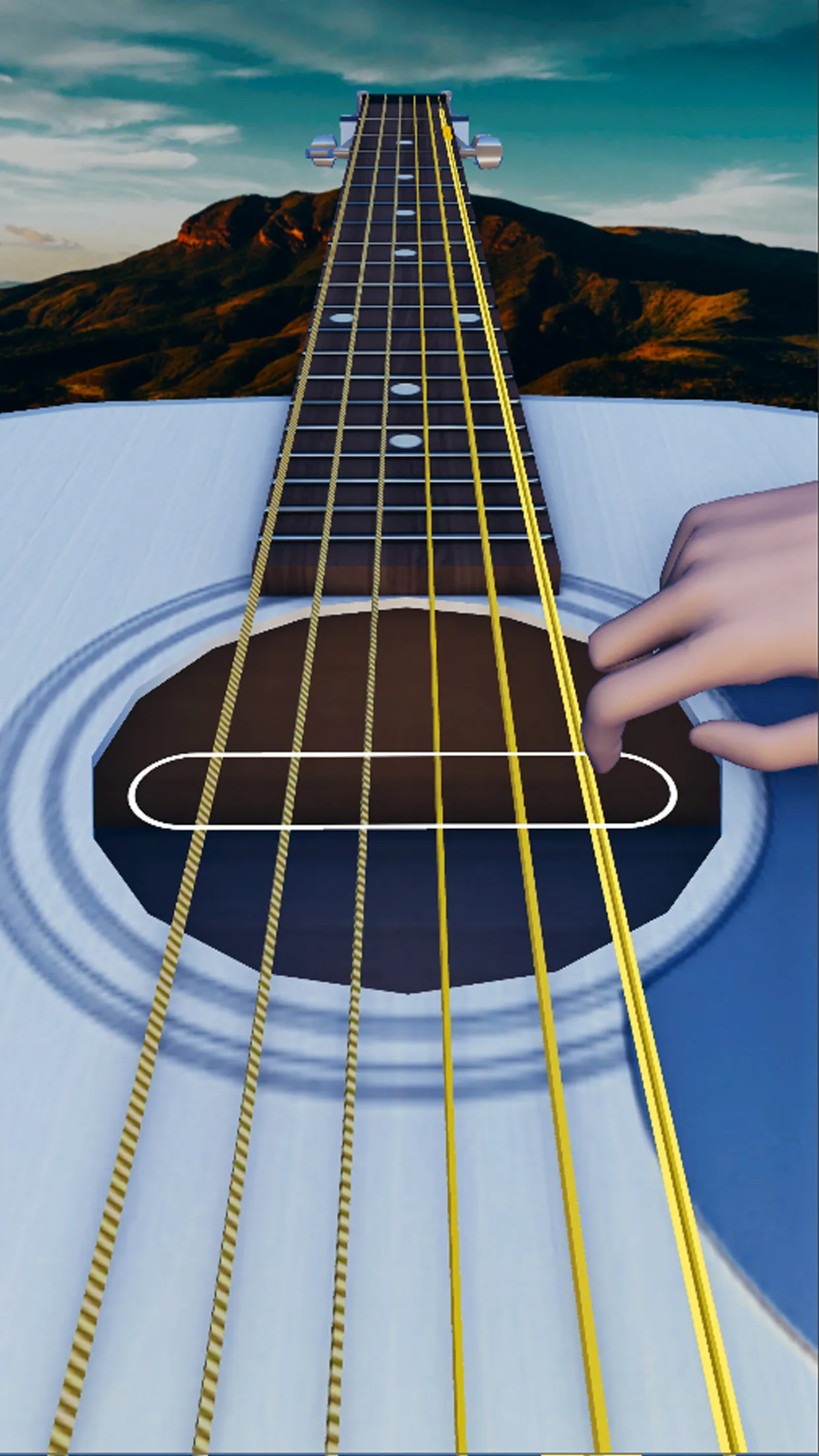 Acoustic electric guitar game | Indus Appstore | Screenshot