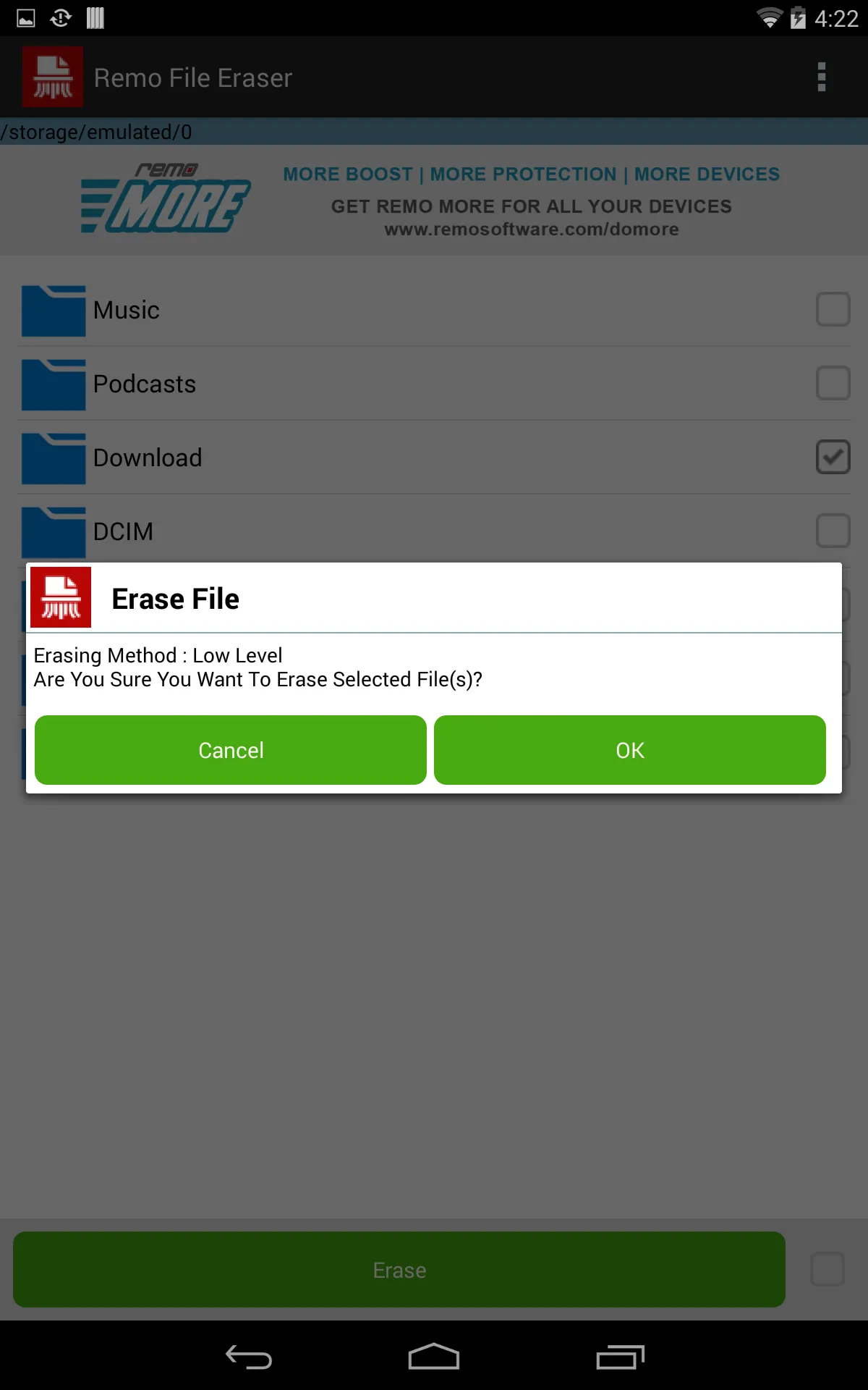 Remo File Eraser | Indus Appstore | Screenshot