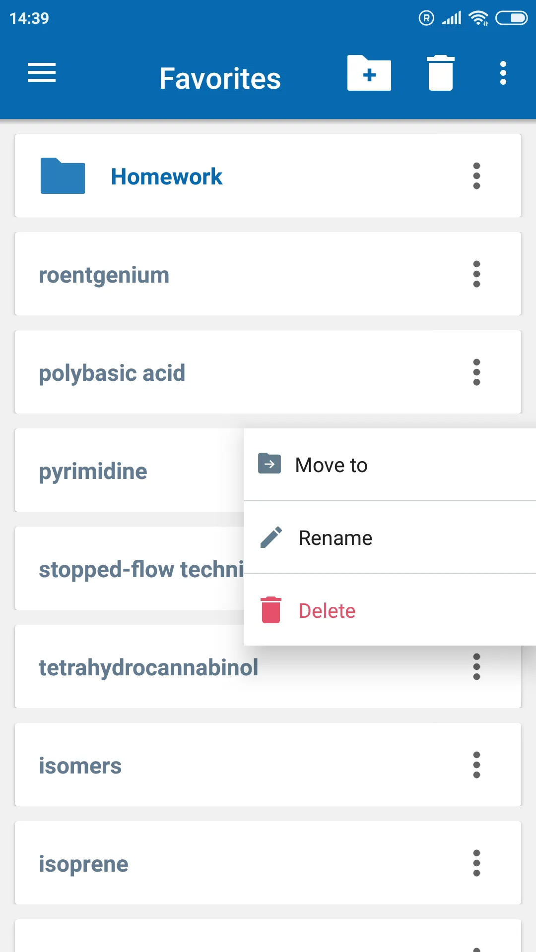 Oxford Dictionary of Chemistry | Indus Appstore | Screenshot