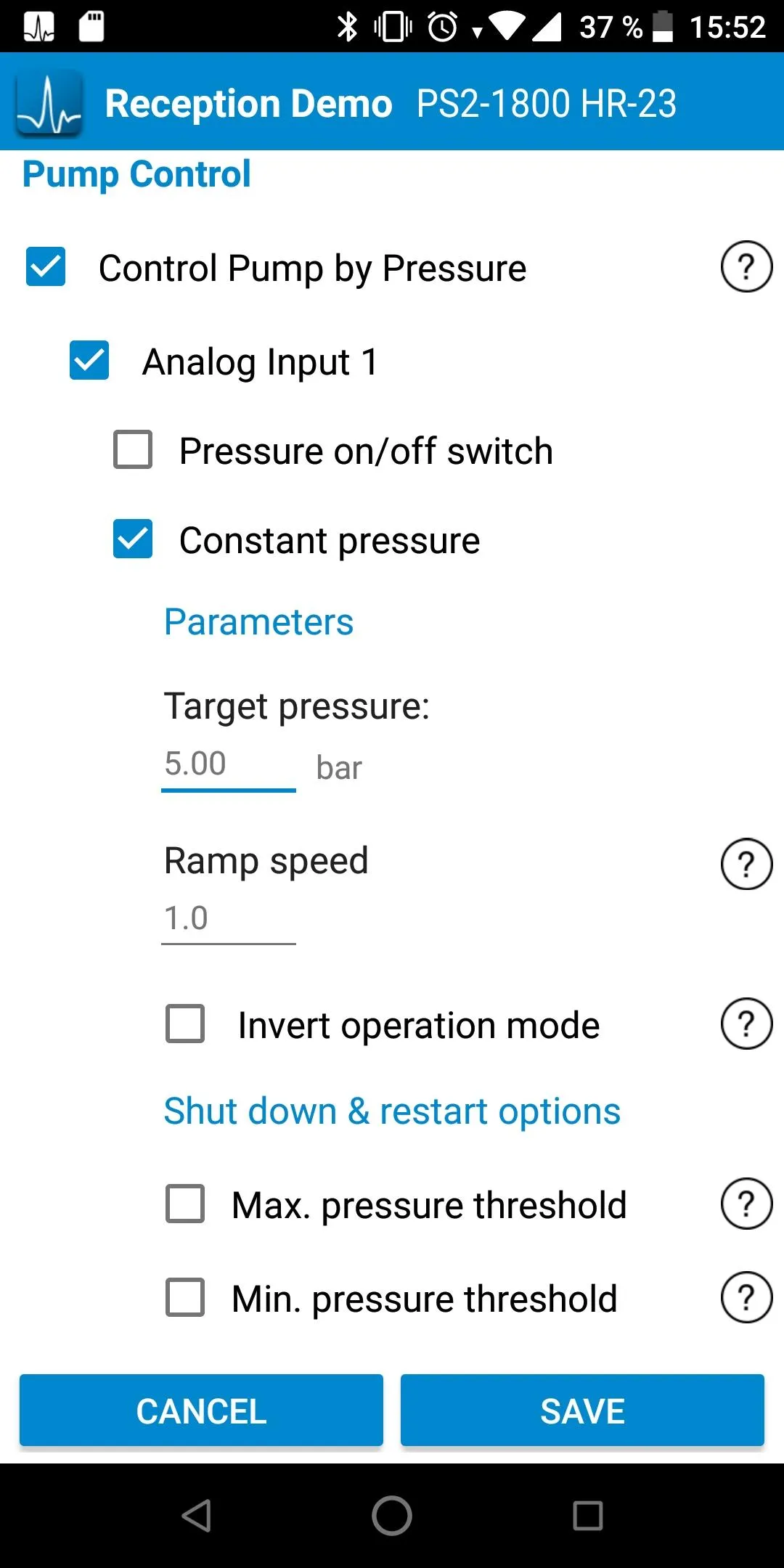 LORENTZ PumpScanner | Indus Appstore | Screenshot