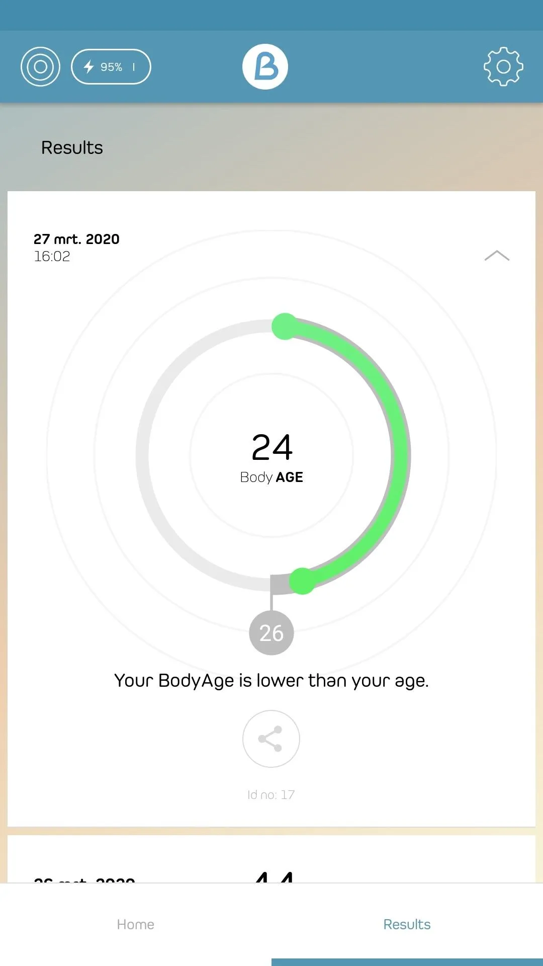 BodyAge | Indus Appstore | Screenshot