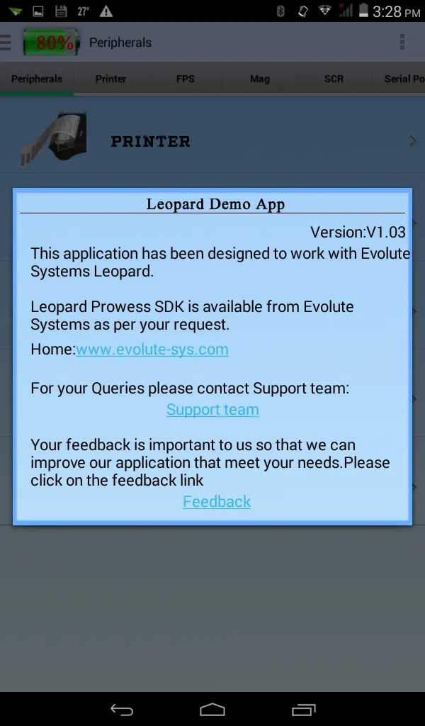 Leopard Demo Application | Indus Appstore | Screenshot