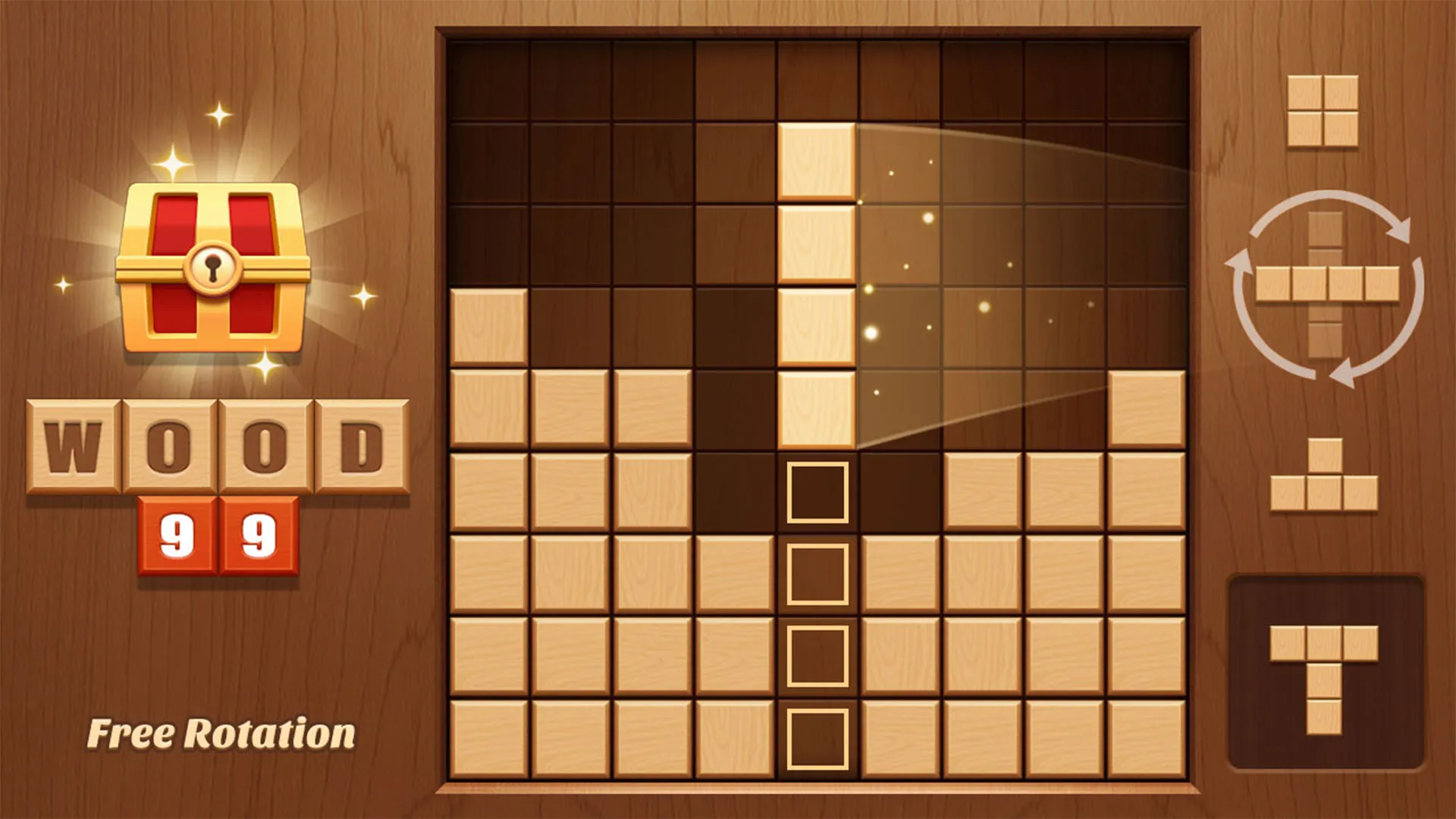 Wooden Block Adventure | Indus Appstore | Screenshot