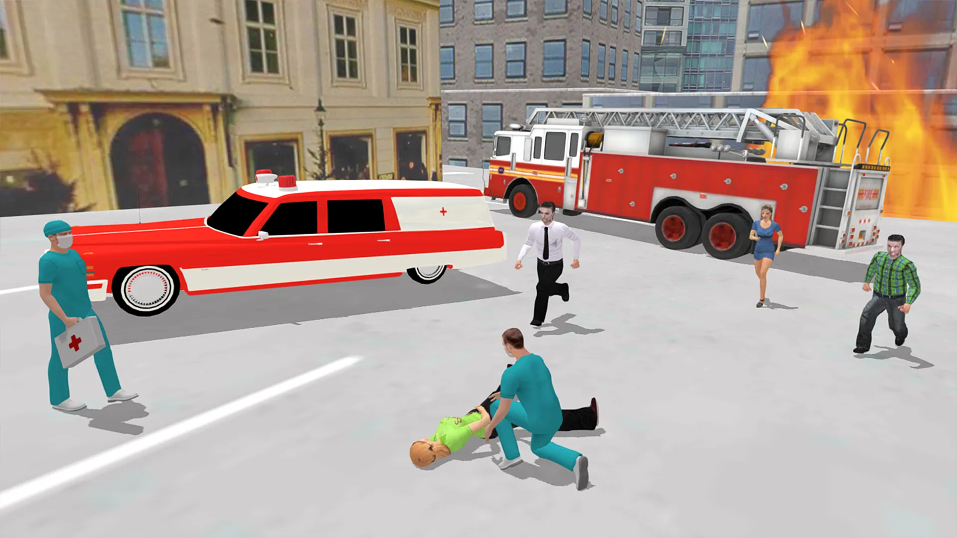 Ambulance Simulator Car Driver | Indus Appstore | Screenshot