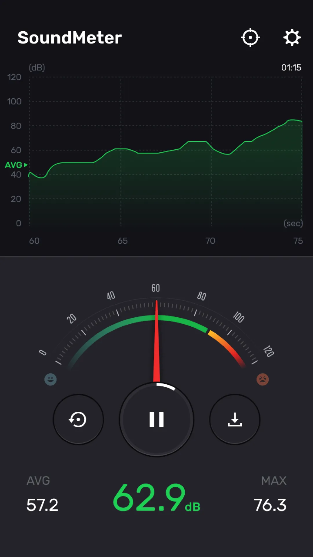 dB Sound Meter: Decibel Camera | Indus Appstore | Screenshot