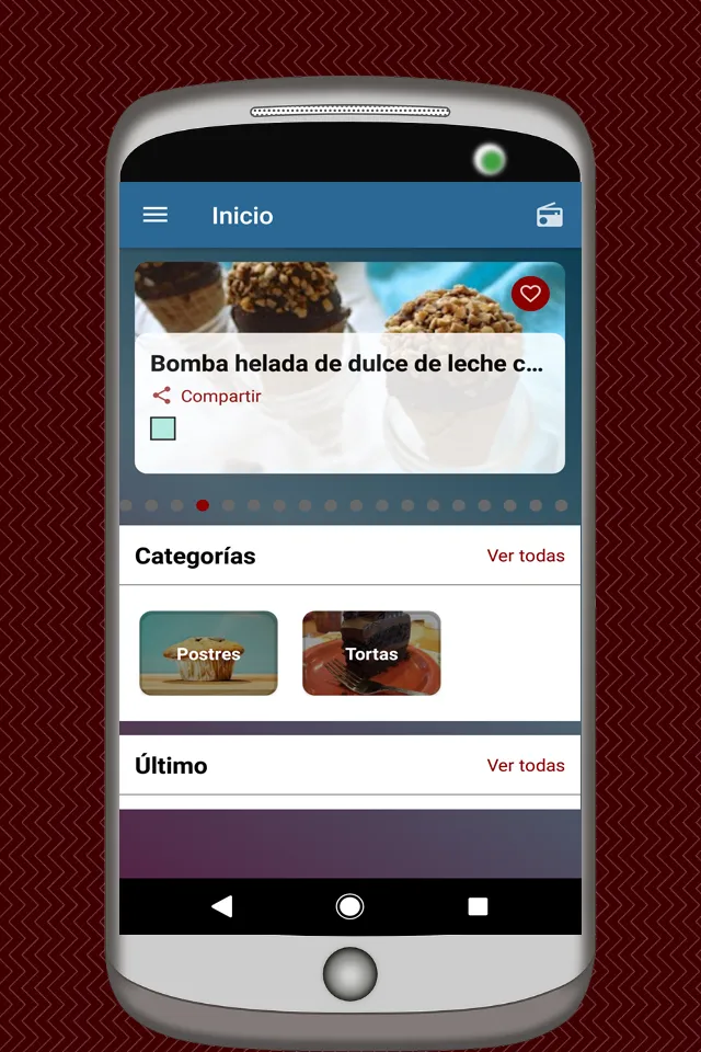 Recetas de Postres y Tortas | Indus Appstore | Screenshot