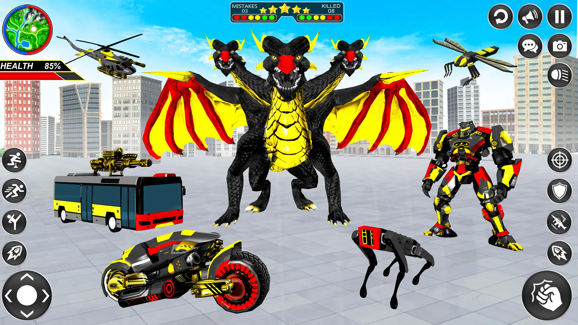Mech Robot Transforming Games | Indus Appstore | Screenshot