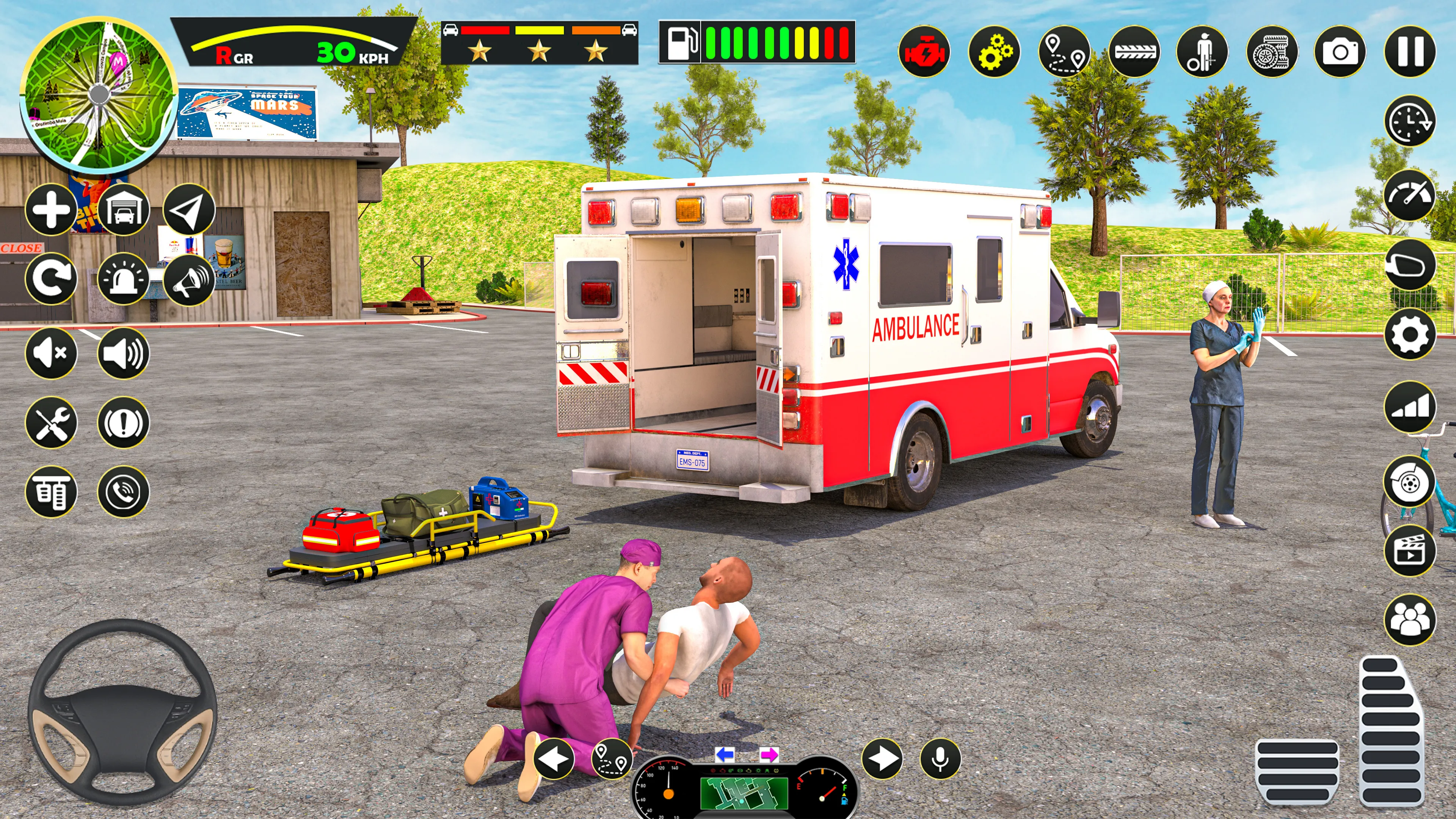 US Ambulance Driving Game 3D | Indus Appstore | Screenshot