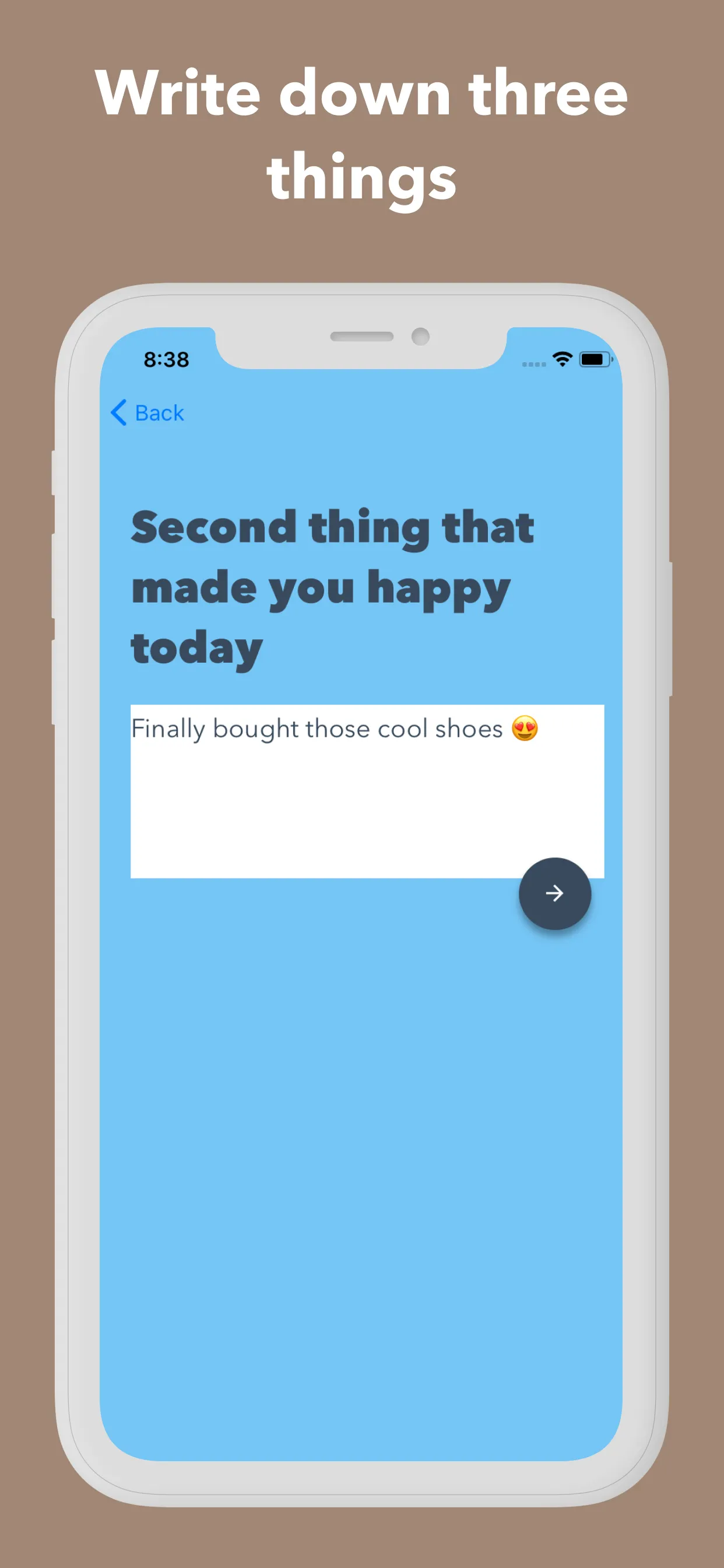 MindHappy: Gratitude Journal | Indus Appstore | Screenshot