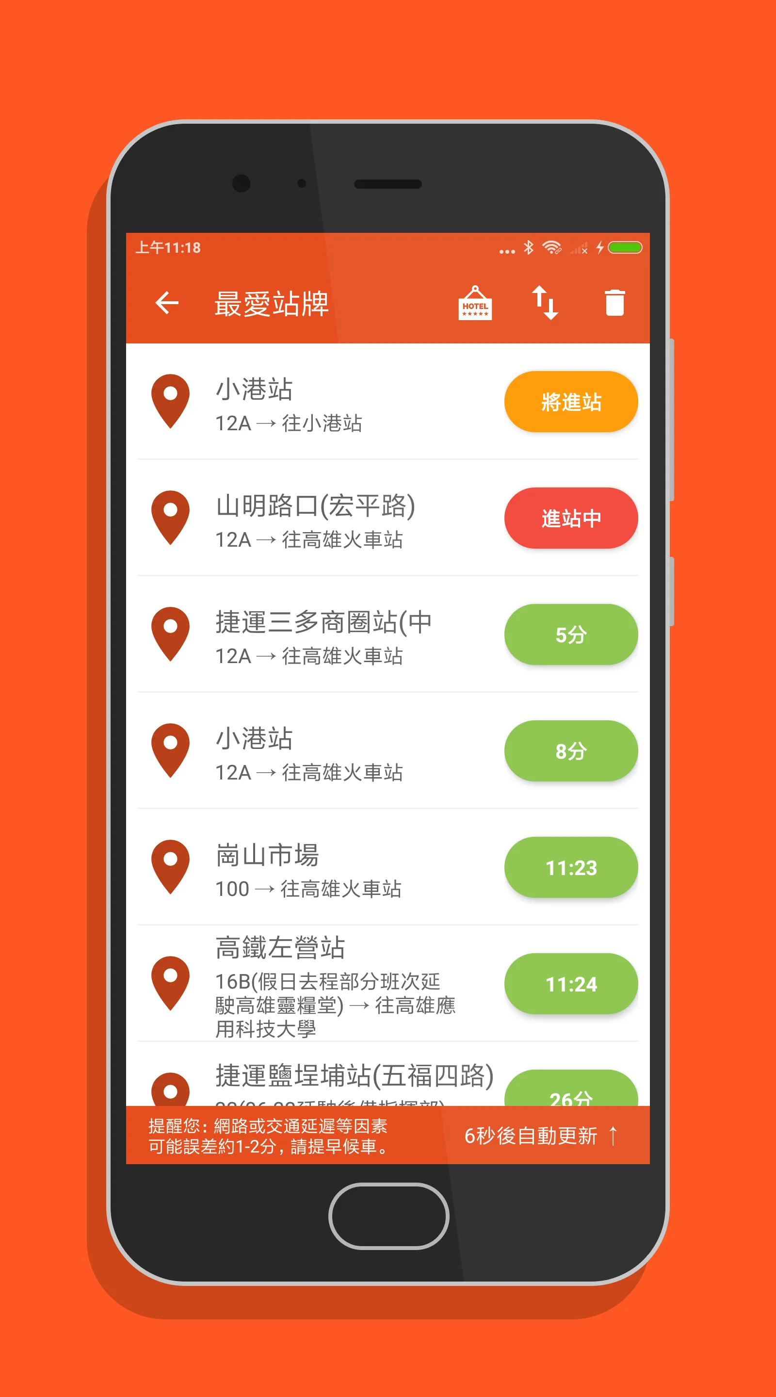 高雄搭公車 - 公車即時動態時刻表查詢 | Indus Appstore | Screenshot