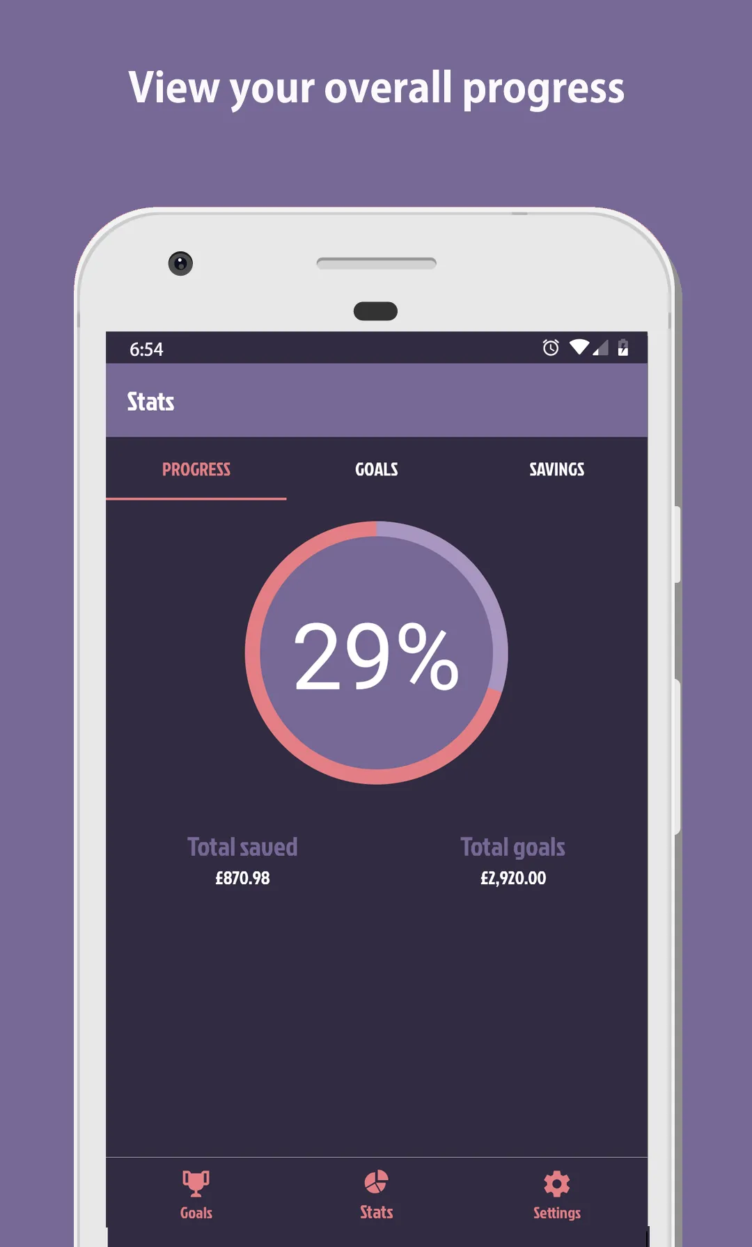 SavePal: Savings goals tracker | Indus Appstore | Screenshot