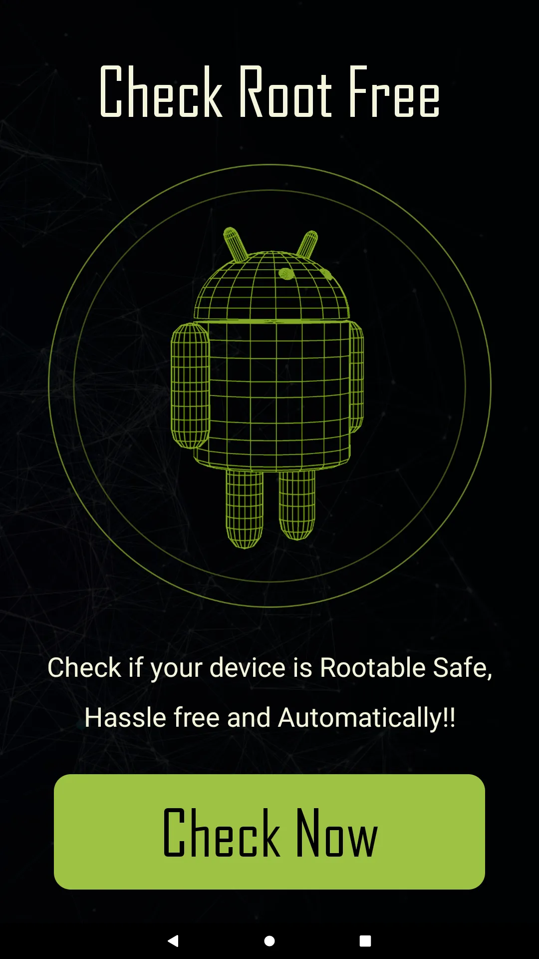 One Click Root Checker | Indus Appstore | Screenshot