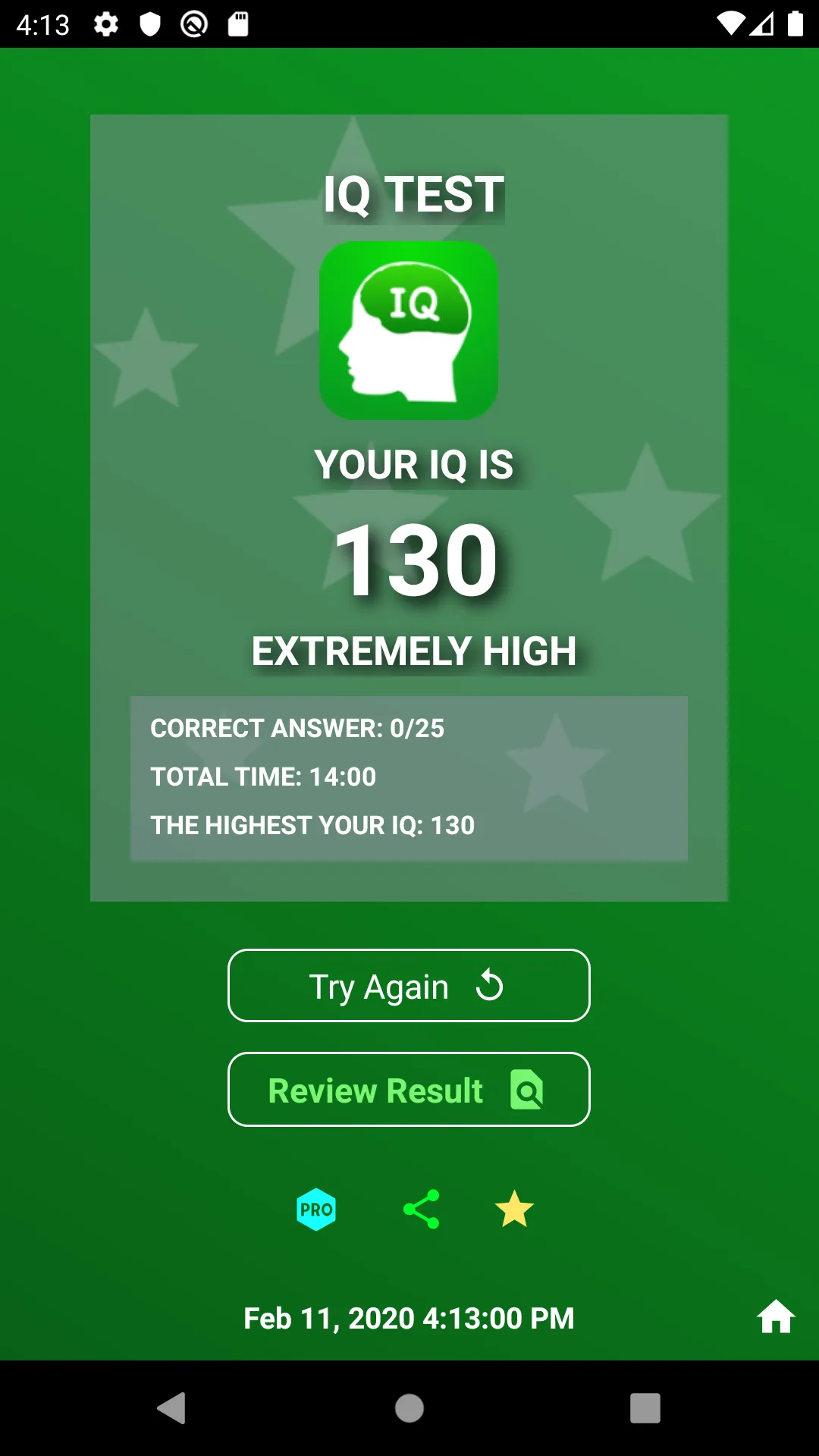 IQ Test | Indus Appstore | Screenshot