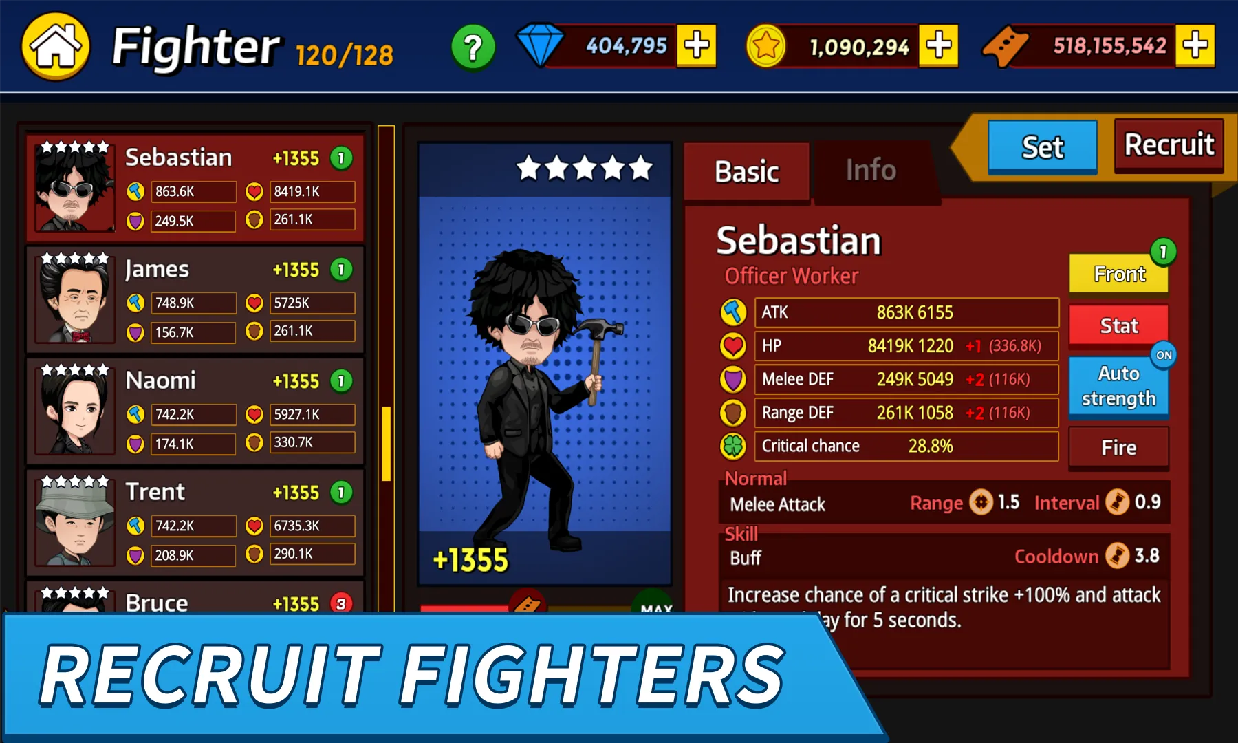 Idle Fighters (Idle War) | Indus Appstore | Screenshot