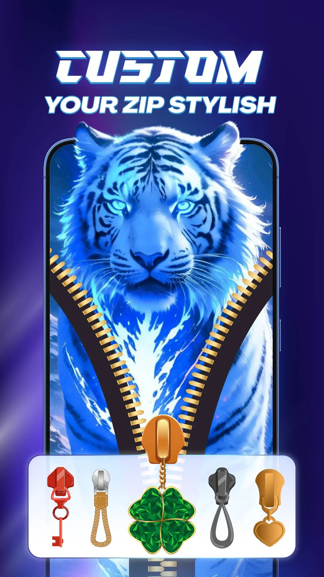 Zipper Wallpaper: Zip Lock | Indus Appstore | Screenshot