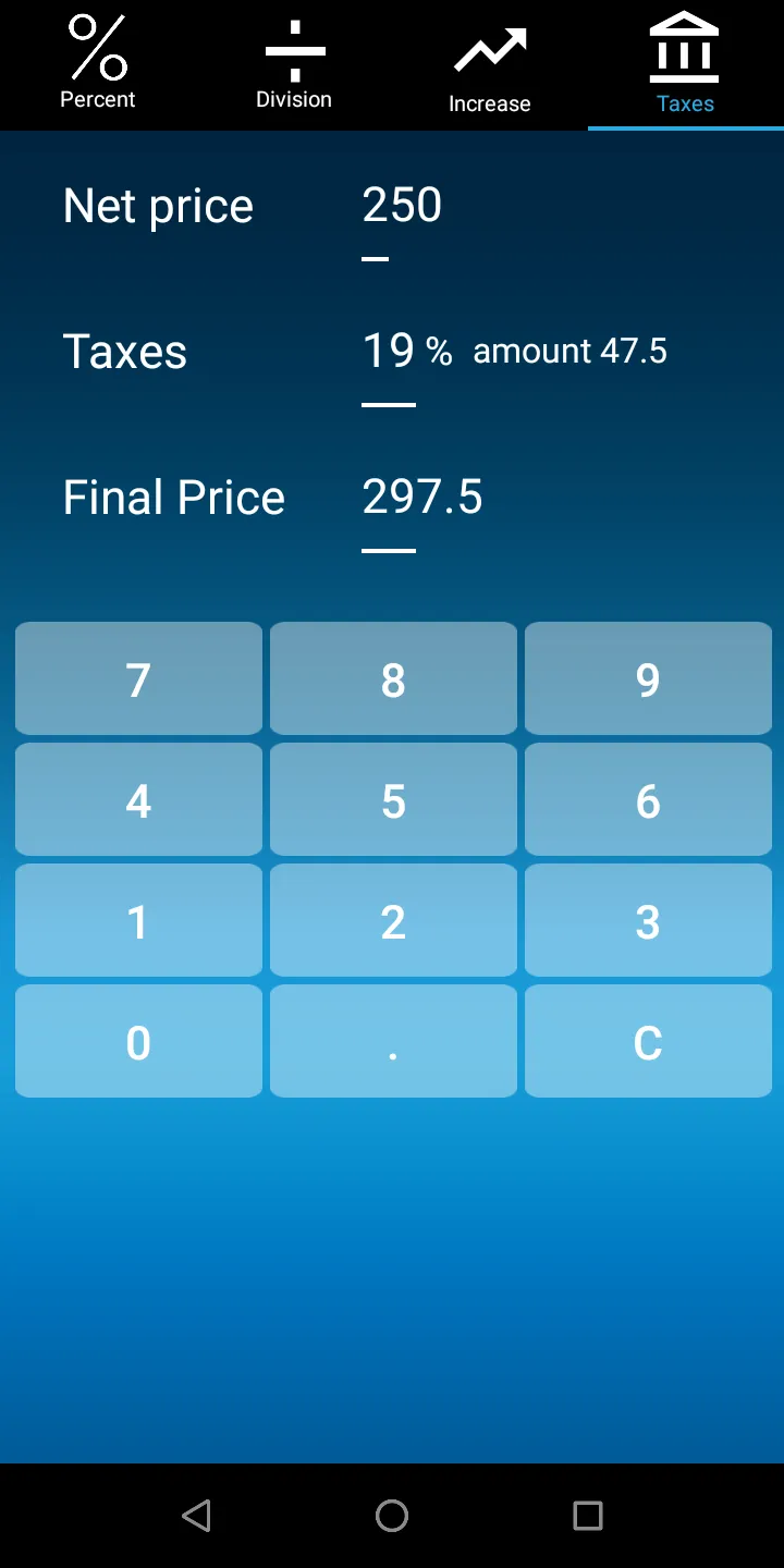 Percentage Calculator | Indus Appstore | Screenshot