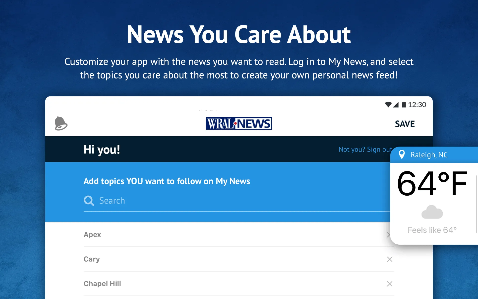 WRAL News App | Indus Appstore | Screenshot