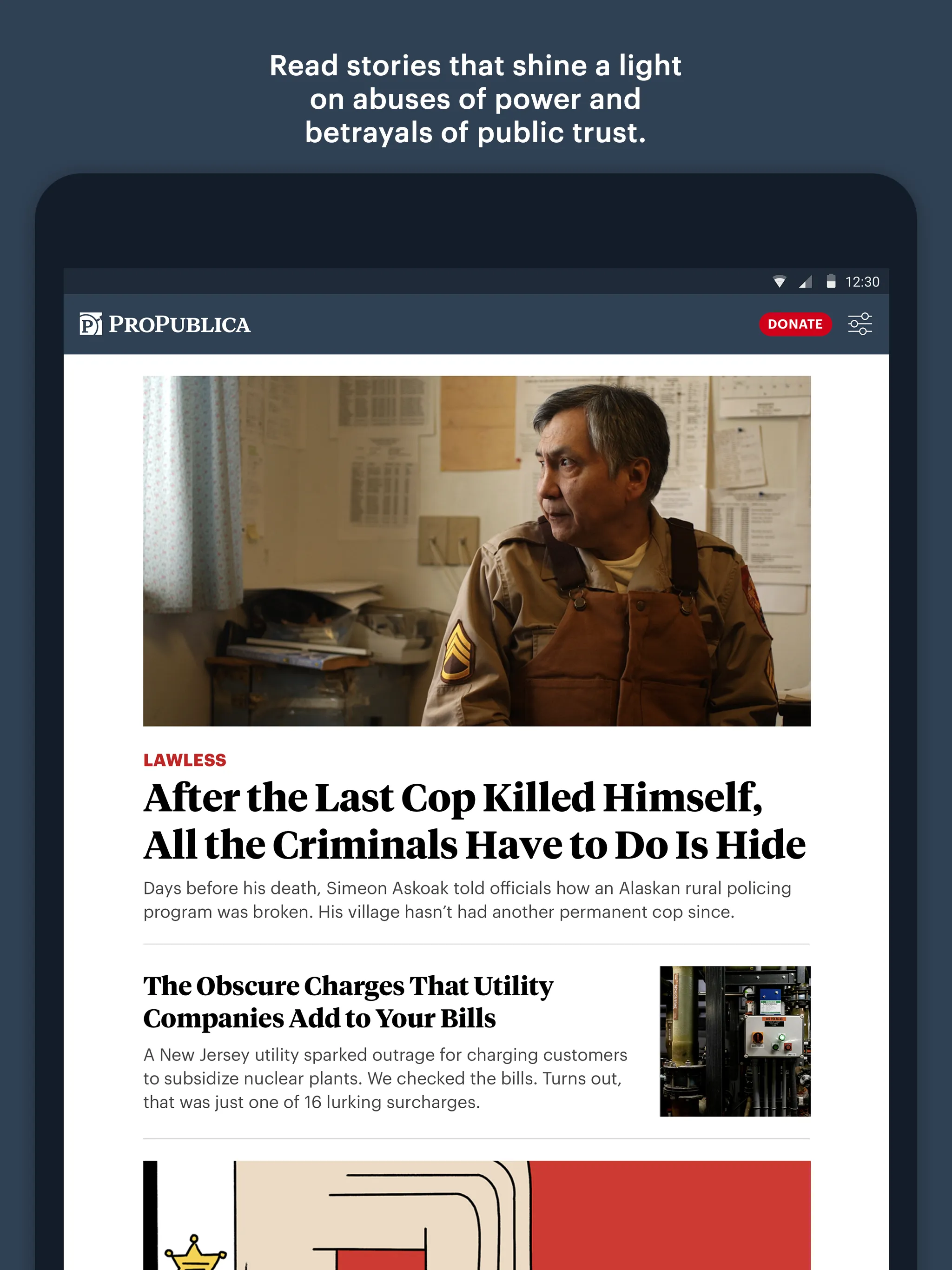 ProPublica | Indus Appstore | Screenshot