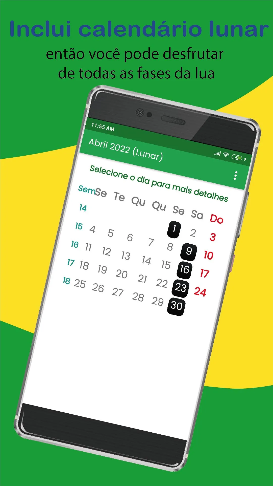 Brasil calendário 2024. | Indus Appstore | Screenshot