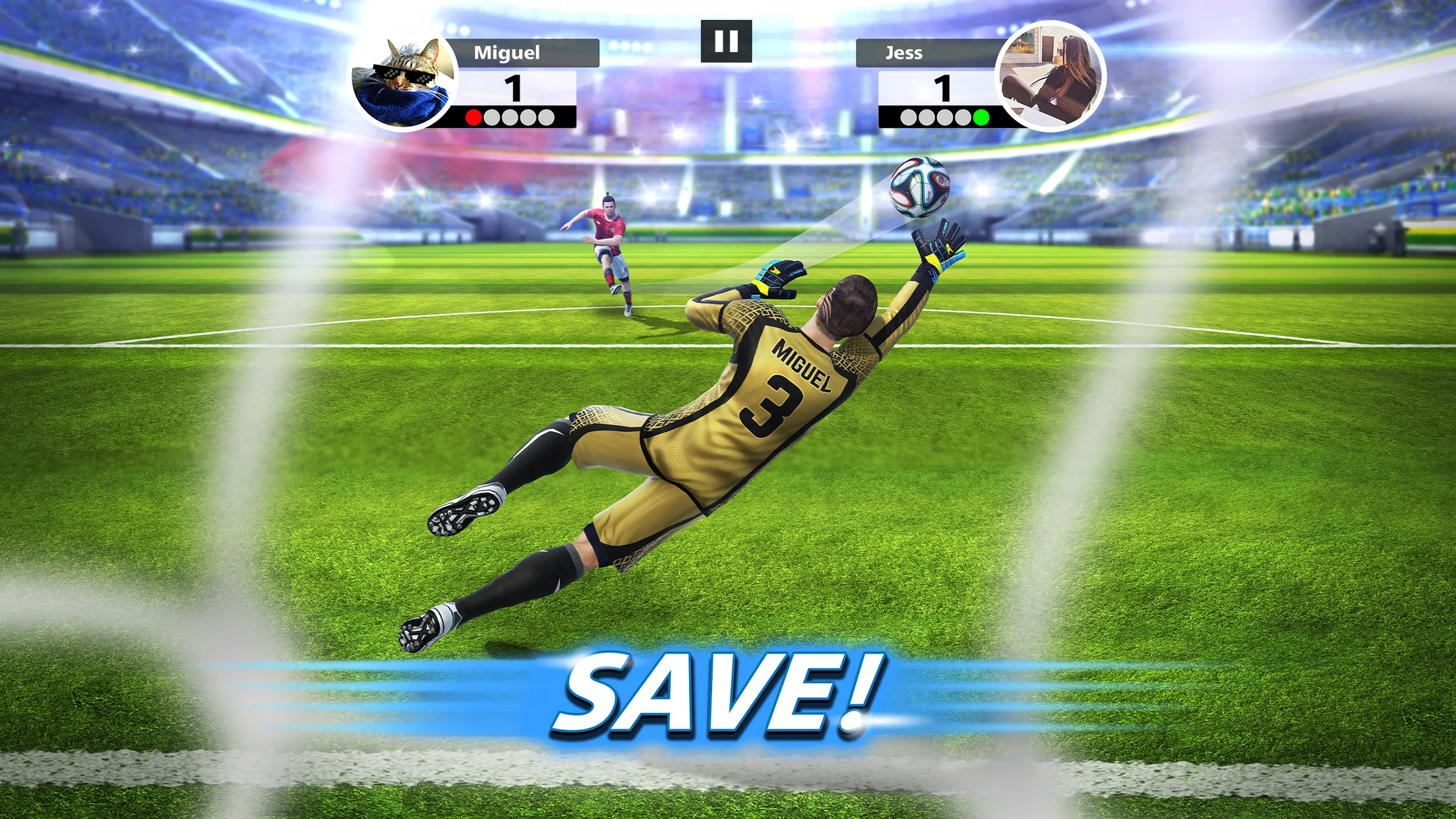 Football Strike: Online Soccer | Indus Appstore | Screenshot