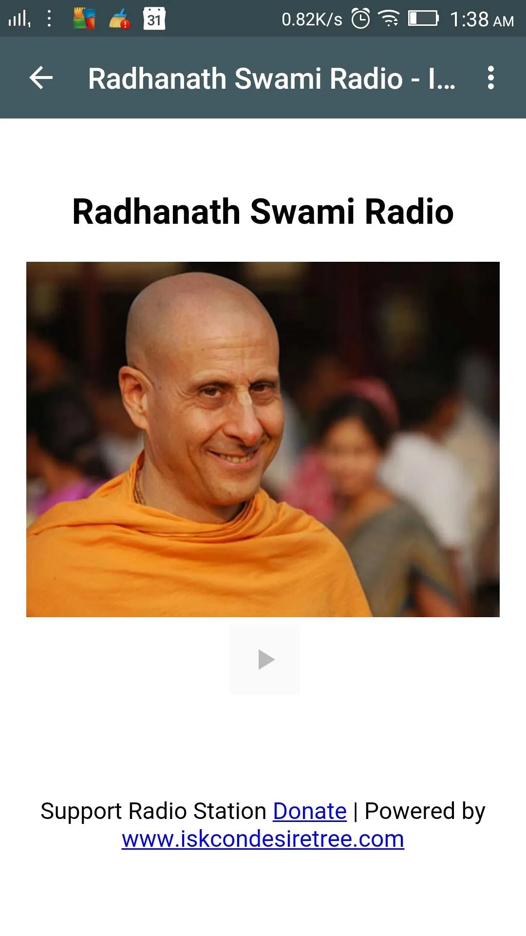 Radhanath Swami | Indus Appstore | Screenshot