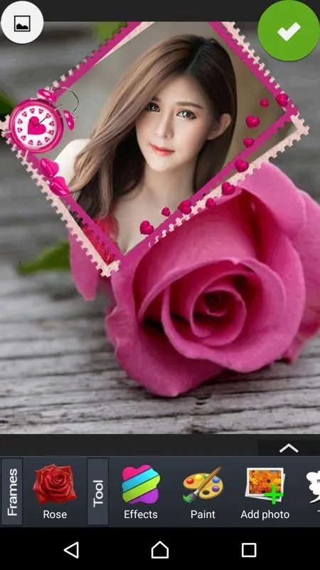 Rose Photo Frames | Indus Appstore | Screenshot