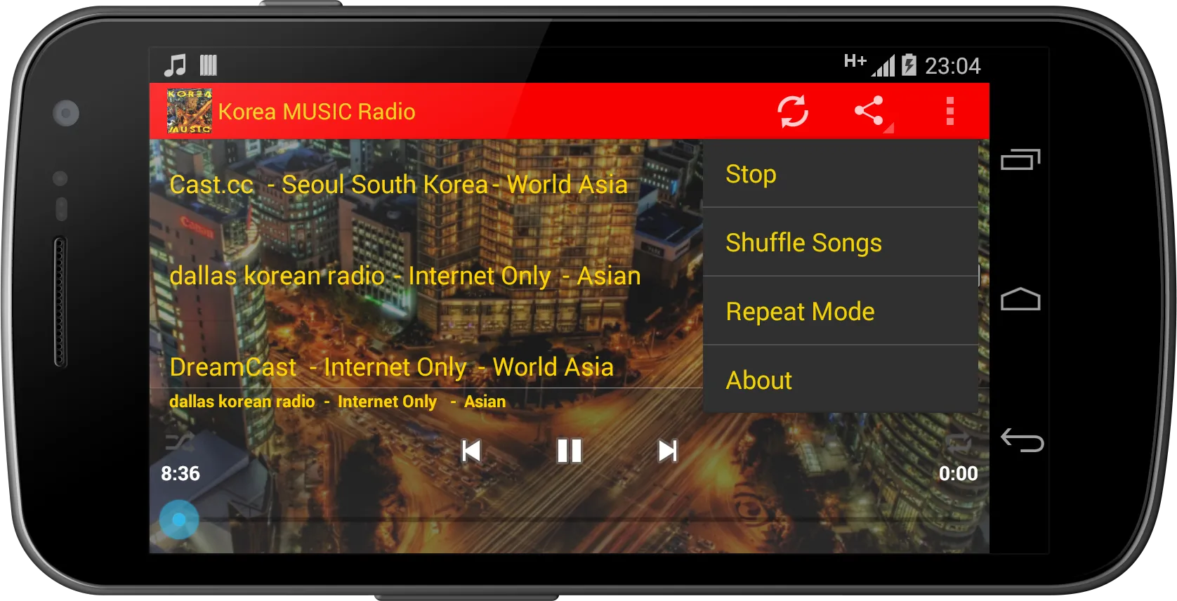 Korea MUSIC Radio | Indus Appstore | Screenshot