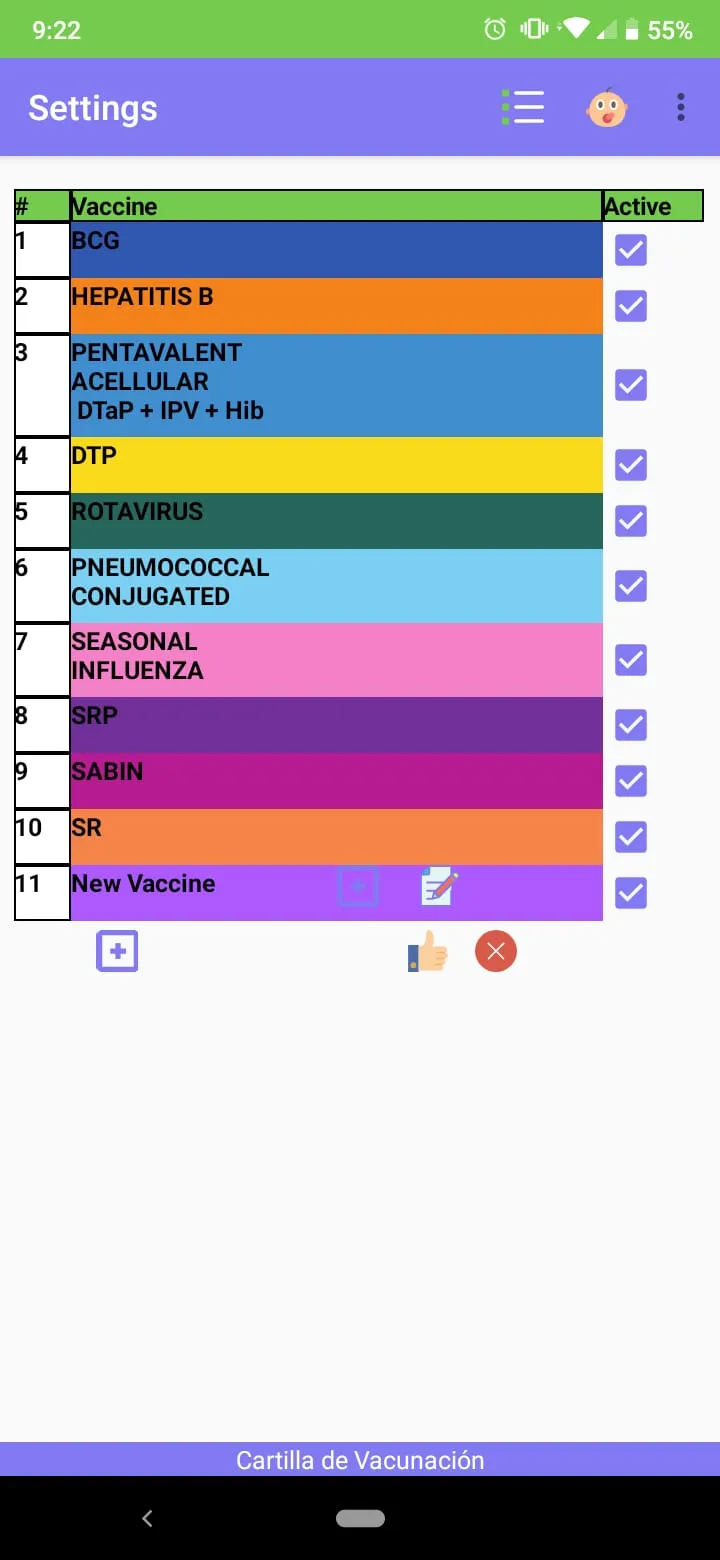 Vaccination Record | Indus Appstore | Screenshot