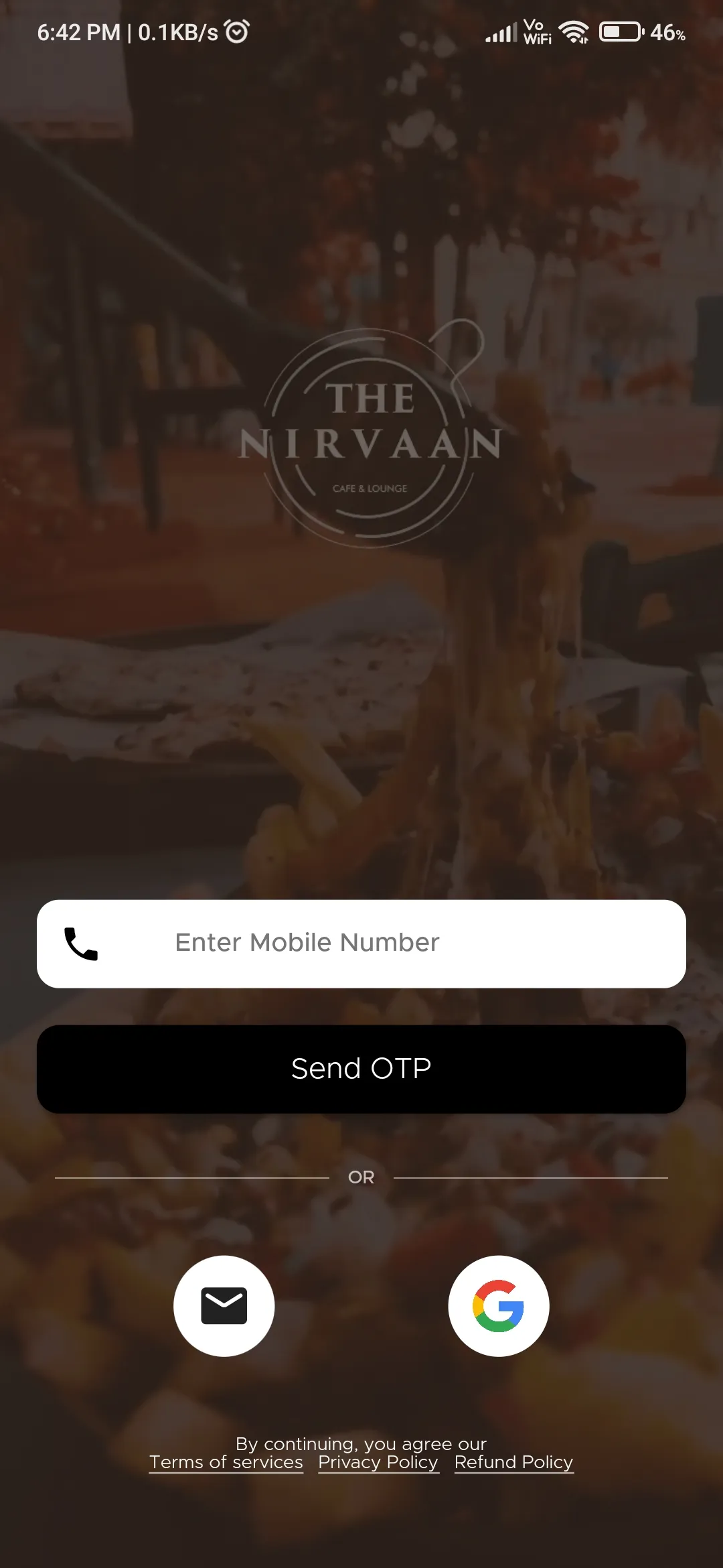 Nirvaan Cafe | Indus Appstore | Screenshot