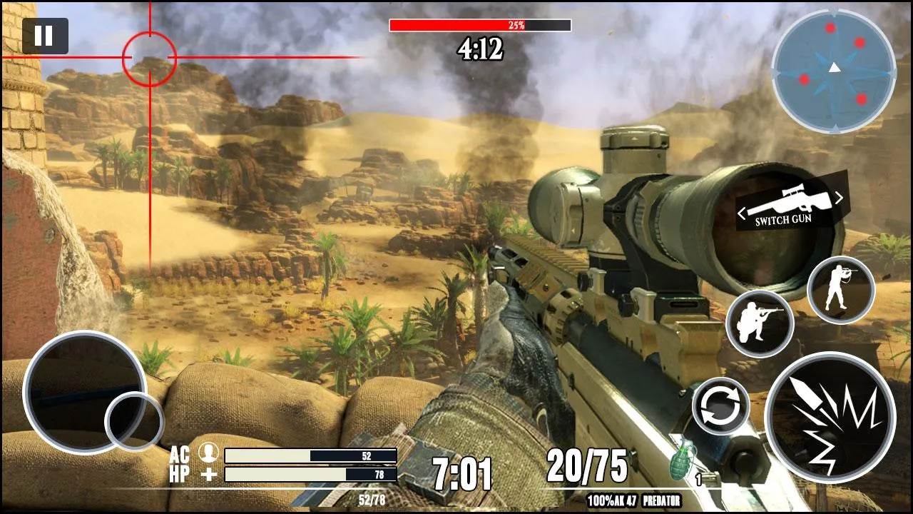 Desert Sniper 3D: Battleground | Indus Appstore | Screenshot