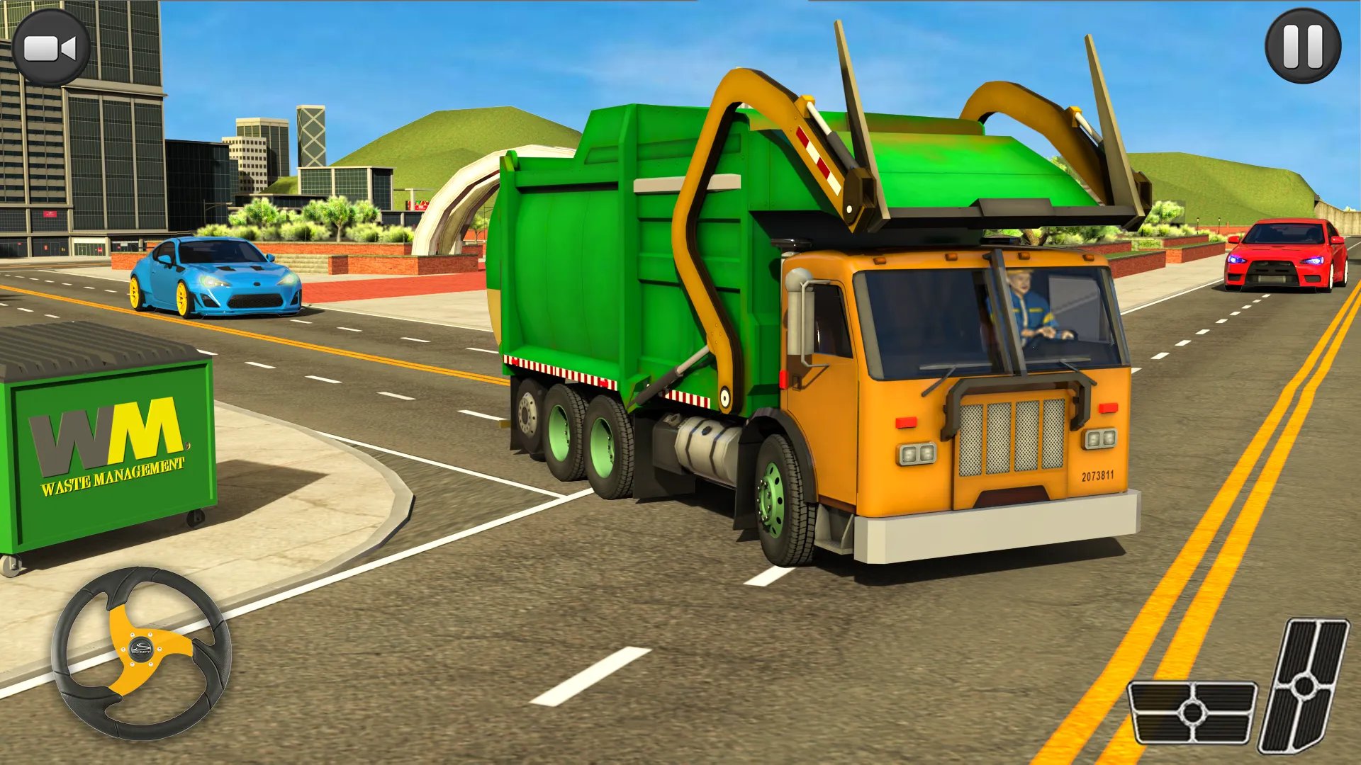 Trash Truck Games Simulator 3D | Indus Appstore | Screenshot