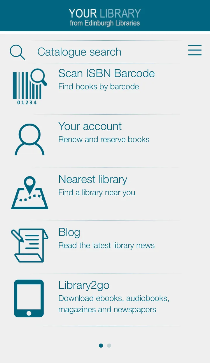 Edinburgh Libraries | Indus Appstore | Screenshot