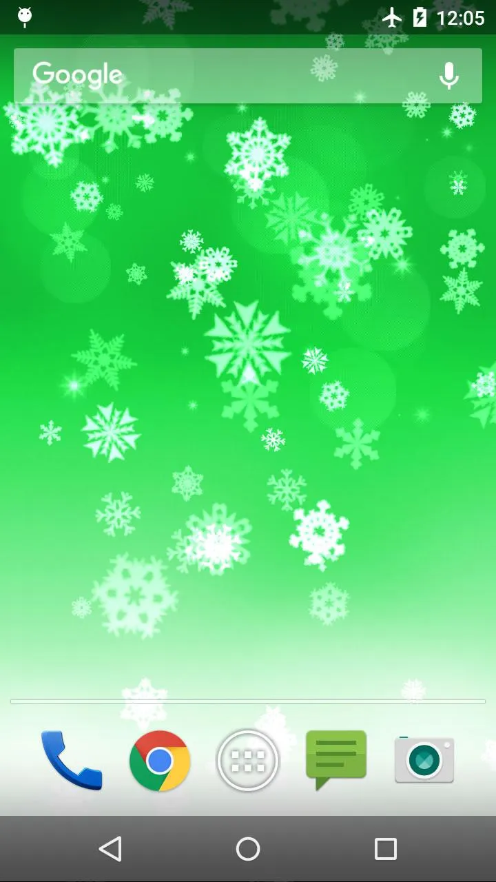 Snowflake Live Wallpaper | Indus Appstore | Screenshot