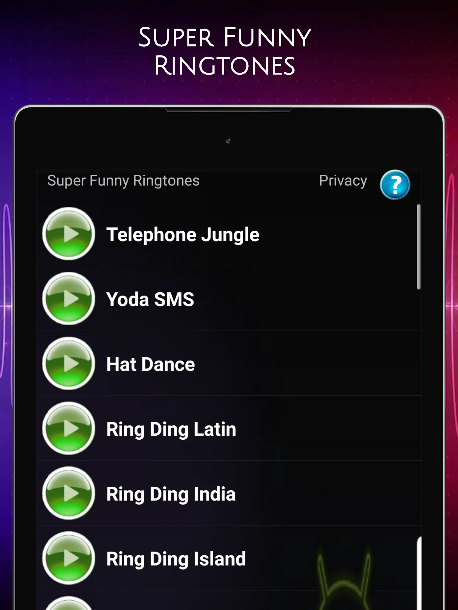 Super Funny Ringtones | Indus Appstore | Screenshot