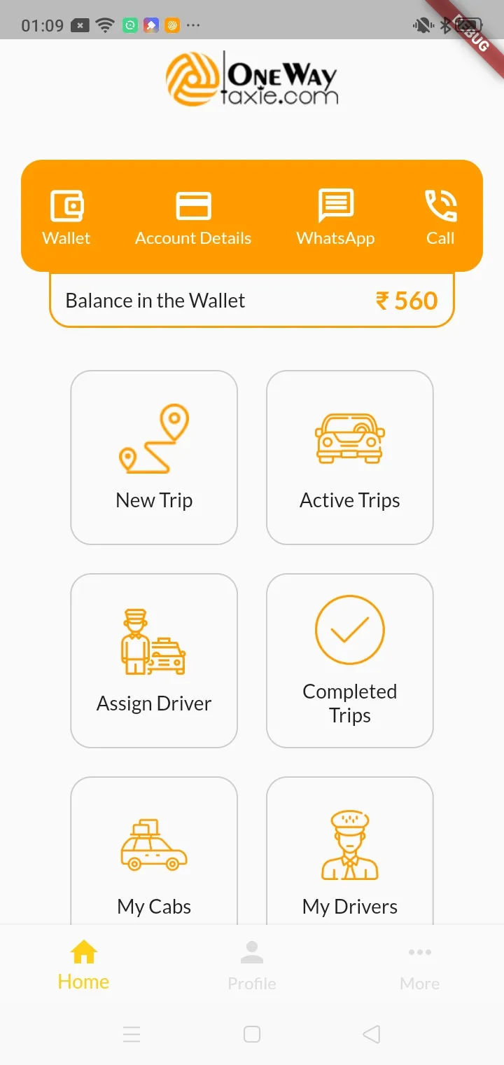 OneWayTaxie Partner | Indus Appstore | Screenshot