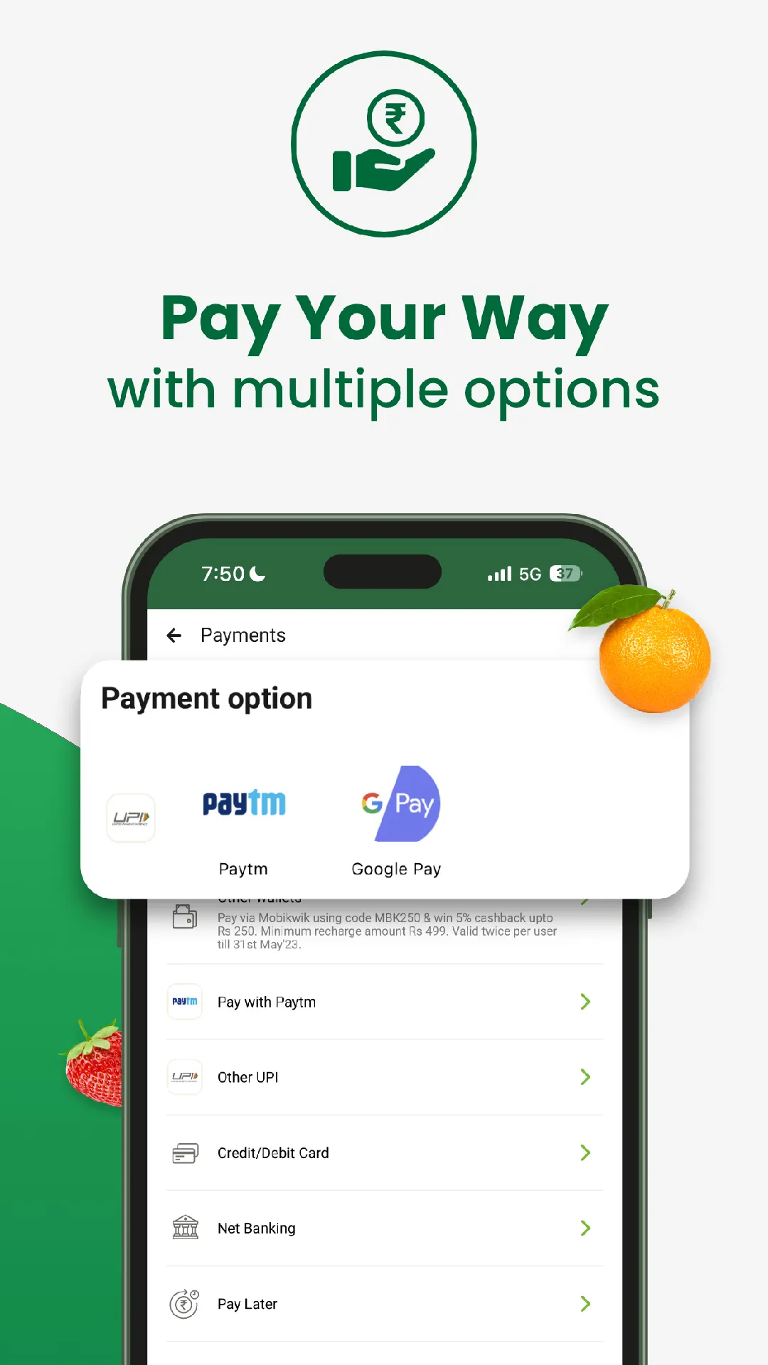 Otipy:Fresh Vegetable & Fruits | Indus Appstore | Screenshot