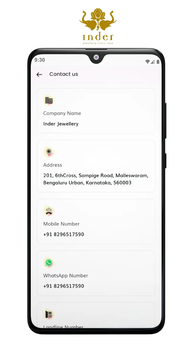 Inder Jewellery Pvt Ltd | Indus Appstore | Screenshot