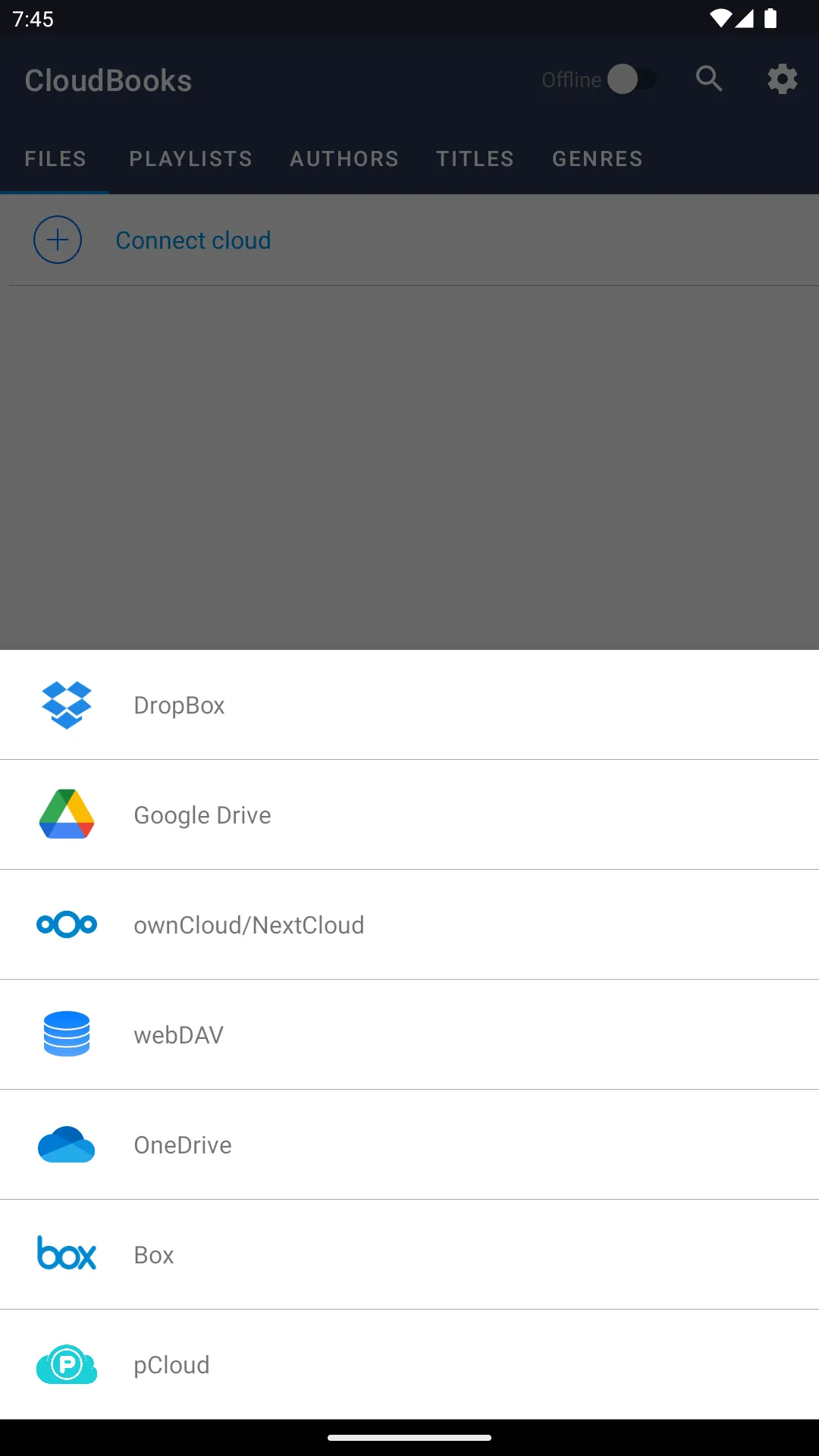 CloudBooks audio book player | Indus Appstore | Screenshot