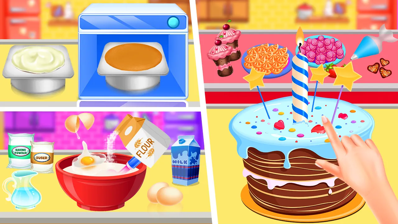 Kid Cakes Maker Cooking Bakery | Indus Appstore | Screenshot
