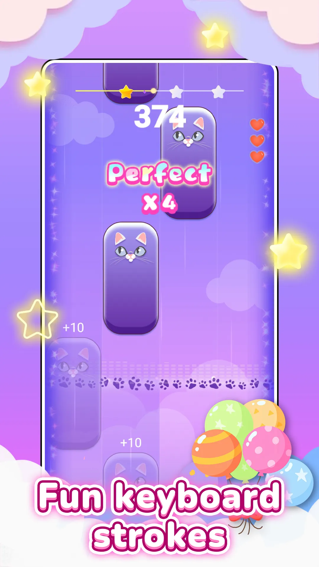 PopCat Tiles: Piano & Music | Indus Appstore | Screenshot