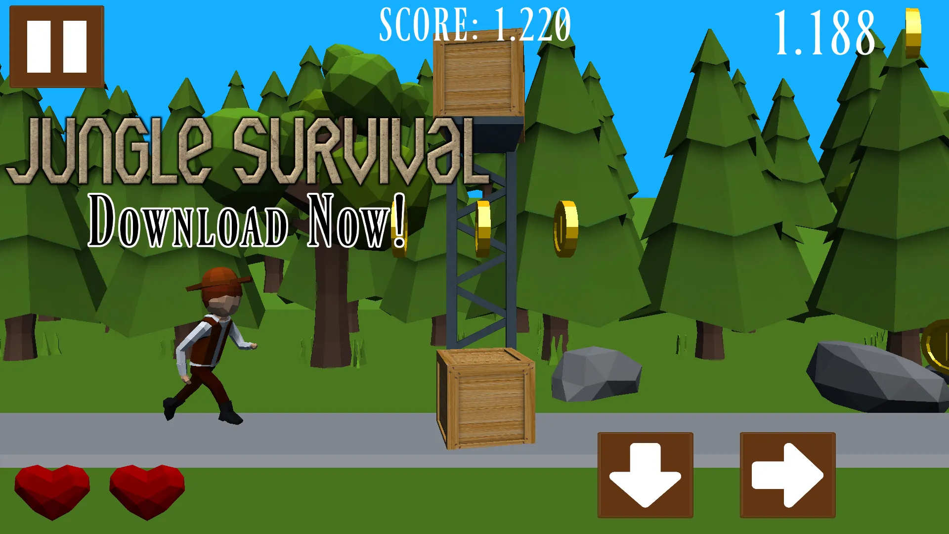 JUNGLE SURVIVAL - Jungle Adven | Indus Appstore | Screenshot